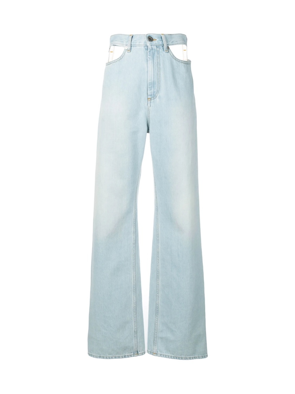 Maison Margiela Light Wash Denim Jeans - Picture 4 of 5